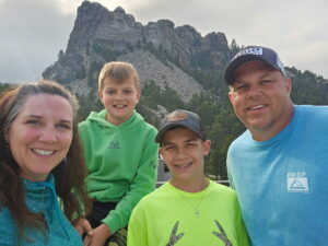 family travel - Mount Rushmore