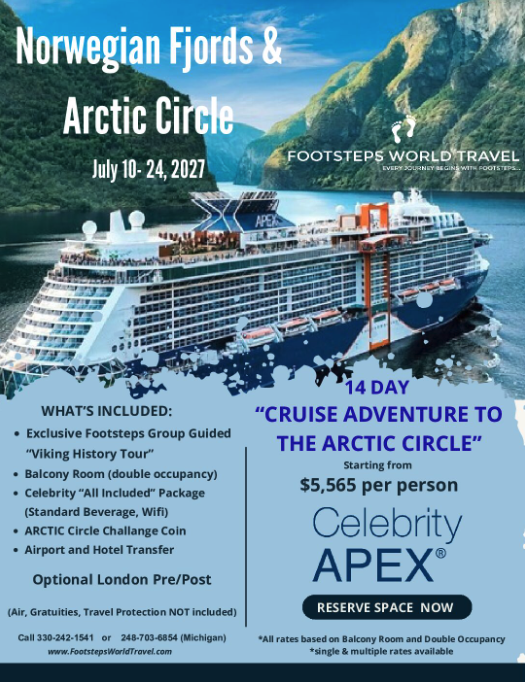 Scotland & Ireland 2025, p1 Norway Cruise 2027